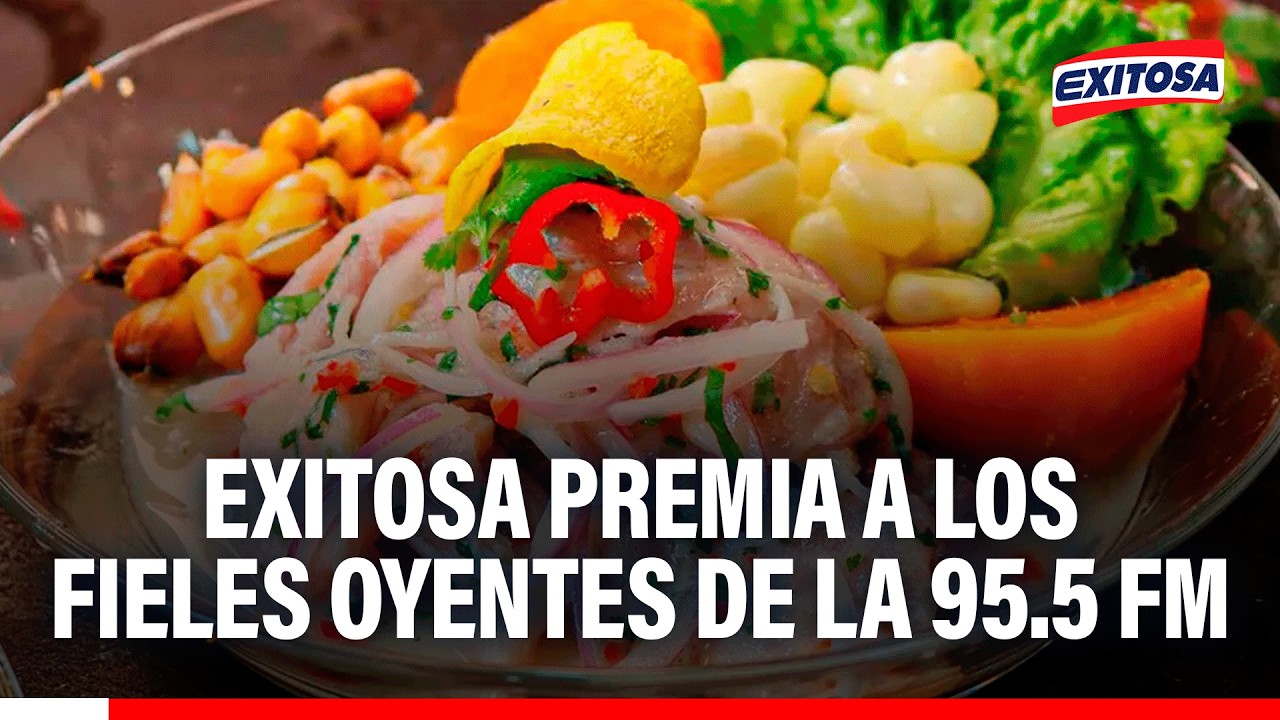 🔴🔵 SJL: Exitosa premia a los fieles oyentes de la 95.5 FM con 20 deliciosos ceviches guerreros