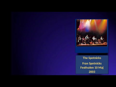 The Spotnicks - Fran Spotnicks Festivalen 10 Maj 2003 - Book Promotion