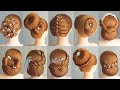 10 Simple And Easy Hairstyle With 1 Donut Hair Bun Styles For Wedding Party