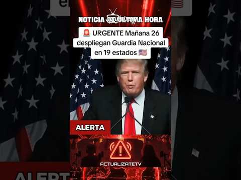 ¡URGENTE! DESPLIEGUE MASIVO DE LA GUARDIA NACIONAL 🚨
