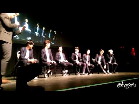 [FANCAM] 150506 GOT7's First Fan Meeting in USA - San Francisco (Part One)