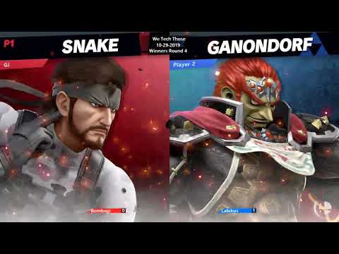 We Tech Those #8 Bombogi (Snake) vs Labikus (Ganondorf)