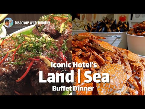 Jantar Buffet Terra e Mar do Icônico Hotel