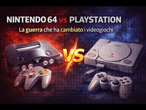NINTENDO 64 vs PLAYSTATION | la guerra che ha cambiato i videogiochi