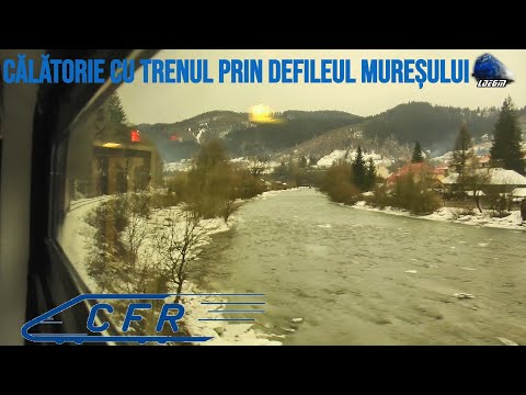 Calatorie cu Trenul Internațional Brașov-Budapesta prin Defileul Mureșului