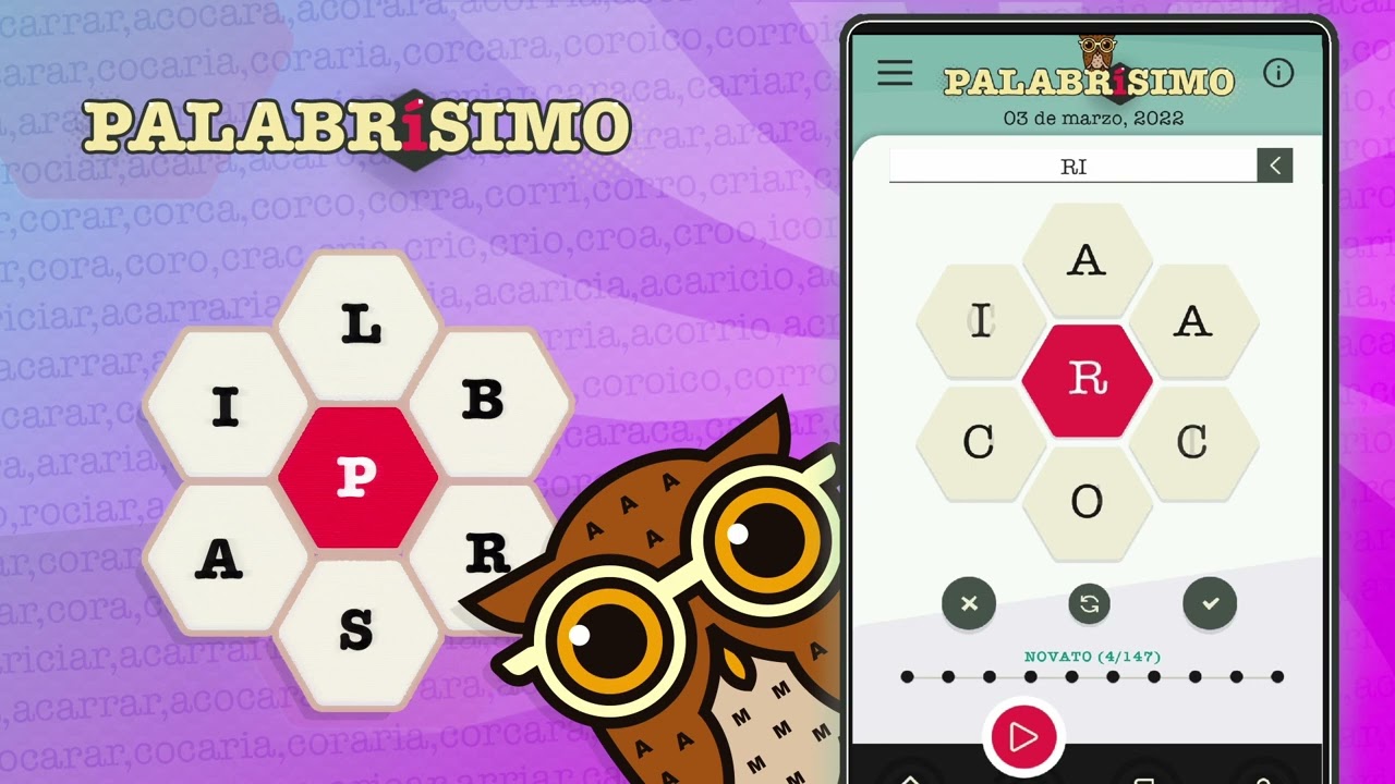 Palabrísimo™ ¡juego para móvil ya disponible!