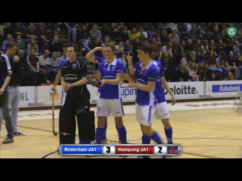 Highlights Rotterdam JA1 - Kampong JA1 NK Zaalhockey