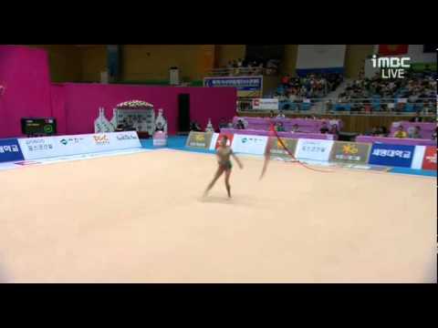 Liu Jia Hui CHN Ribbon AA Asian Championships DAY4