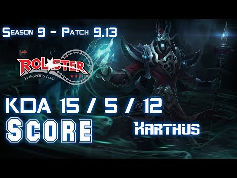 KT Score KARTHUS vs JARVAN IV Jungle - Patch 9.13 KR Ranked