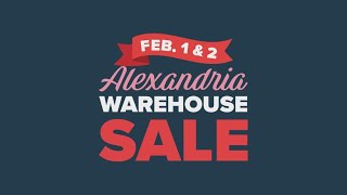 Sneak peek of the 21st Annual Alexandria Warehouse Sale