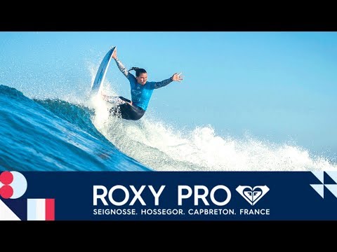 Van Dijk vs. Defay vs. Manuel - Round One, Heat 1 - Roxy Pro France 2017