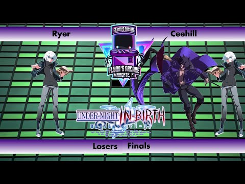 Flynn's Arcade 076 Losers Finals - Ryer (Chaos) vs Ceehill (Chaos Gordeau) Under Night In-Birth Exe