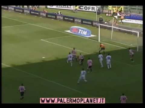 Palermo Bologna 4 - 1 19/4/2009 Sintesi highlights 32° giornata HD HQ