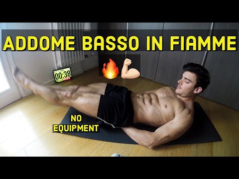 UCCIDIAMO QUESTO ADDOME BASSO !! ABS WORKOUT // 40” LAVORO 10” RECUPERO // ALLENAMENTO INSIEME