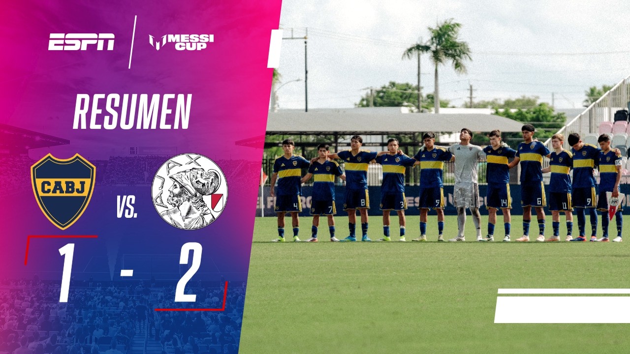 BOCA LUCHÓ PERO QUEDÓ ELIMINADO ANTE AJAX EN LA MESSI CUP | Boca 1-2 Ajax | RESUMEN