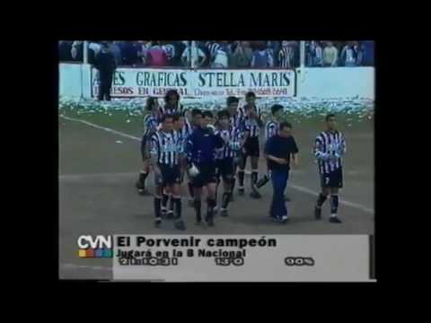 El Porvenir 2 - Deportivo Armenio 0 (Primera B 1997/1998 Final Vuelta)