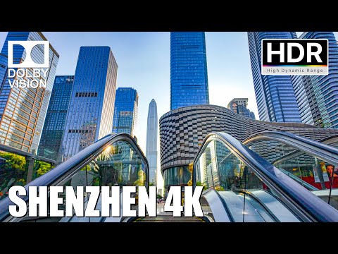 Shenzhen, China 4K HDR - Walking Downtown, China Never Shown in Western Media