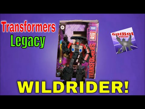 Transformers Legacy Wildrider - GotBot True review NUMBER 1007