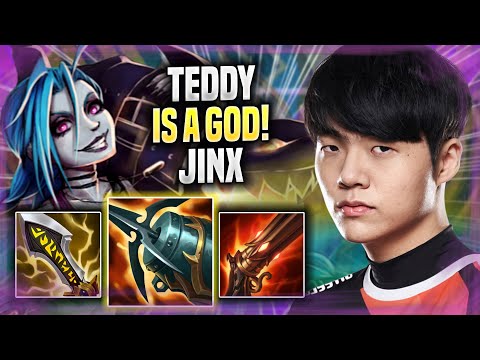 TEDDY IS A GOD WITH JINX! - KDF Teddy Plays Jinx ADC vs Zeri! | Season 2022