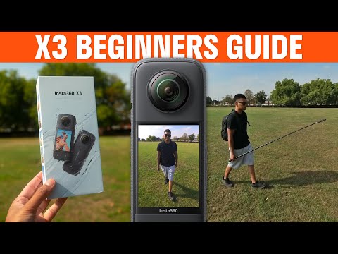Insta360 X3: Quick Start Beginners Guide | Make Your First Reframed 360 Video