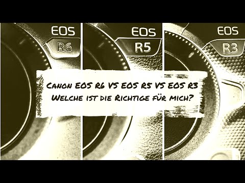 Canon EOS R6 (Mark II) vs EOS R5 vs EOS R3: Welche ist die richtige Kamera für mich?