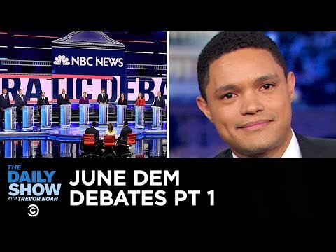 Votegasm 2020: June Democratic Debates - Night One | The Daily Show