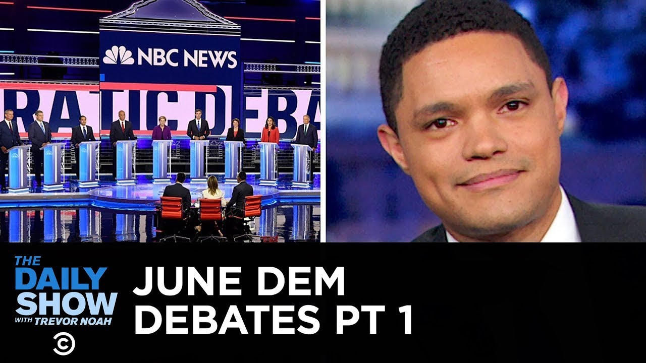 Votegasm 2020: June Democratic Debates - Night One | The Daily Show - YouTube