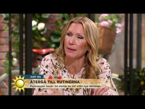 Från semester till höstrutin - så ställer du om - Nyhetsmorgon (TV4)