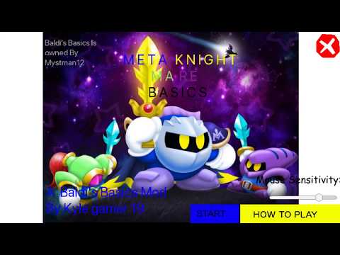META KNIGHTMARE Basics [Baldi Mod]