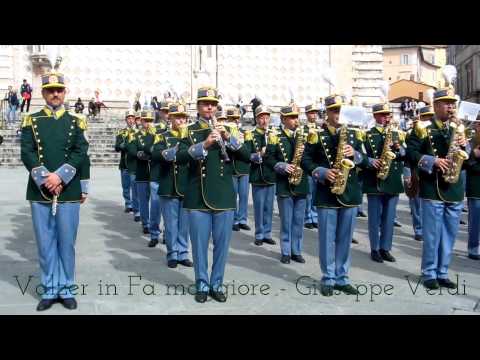 Banda della Guardia di Finanza - Sfilamento e breve concerto - Perugia 13.10.13