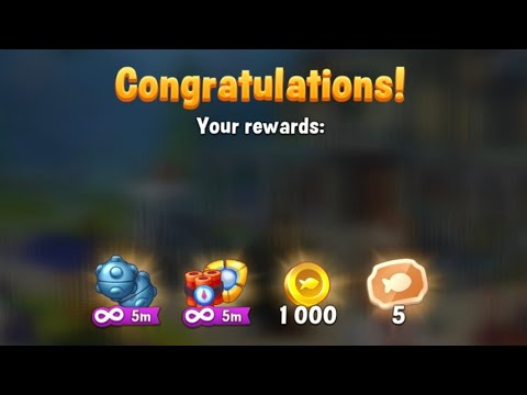 Fishdom Pirate Challenge. Get Reward Before Bad Luck