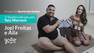 GRÃO DE GENTE E TATÁ WERNECK: CONHEÇA A PRIMEIRA FAMÍLIA QUE VAI GANHAR UM QUARTO DOS SONHOS