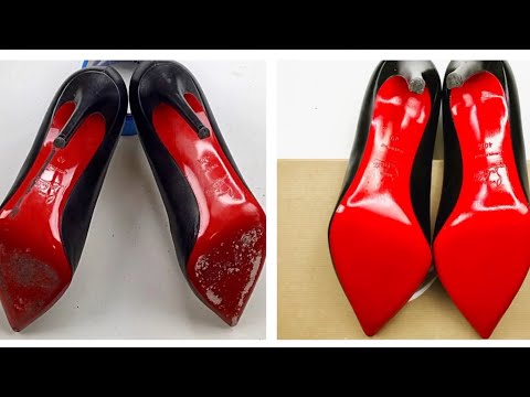 Louboutin Shoes - Red Bottoms - Paint or Repair FAST!!!
