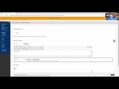 How to Submit an Assignment in Blackboard
