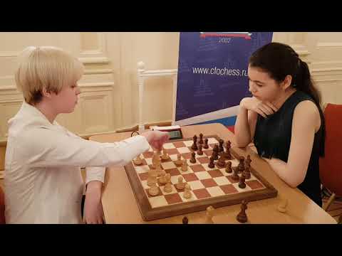 WGM Maltsevskaja (Russia) -  GM Goriachkina (Russia)