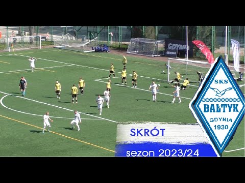 Bałtyk Gdynia - WKS Gryf Wejherowo 3:1 || skrót || 27.04.2024