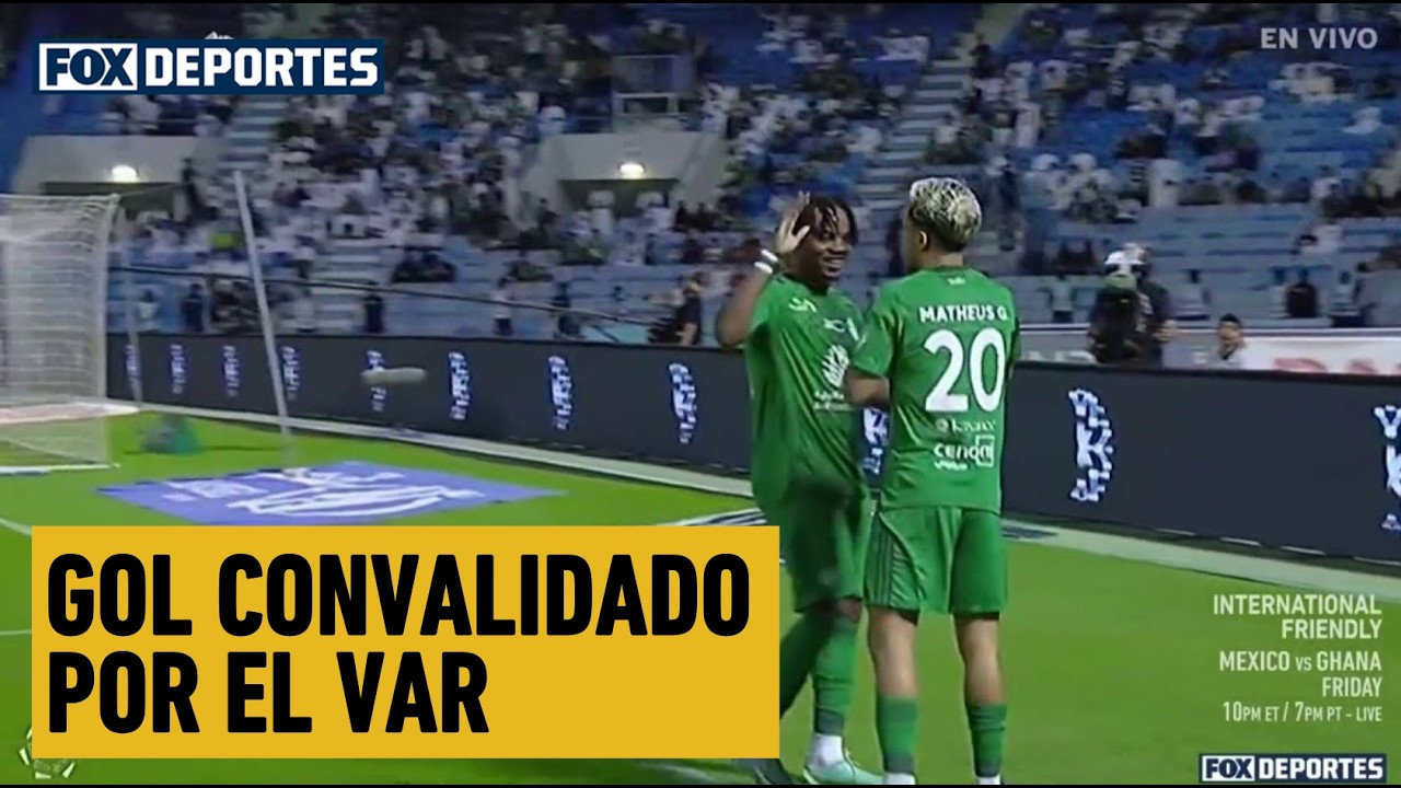 😲 GOL CONVALIDADO POR EL VAR | Al Khaleej 0-1 Al Ahli | Jornada 34 | SPL 2026