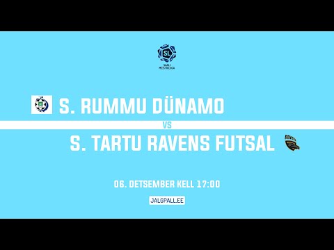 S. Rummu Dünamo - S. Tartu Ravens Futsal | Saalijalgpalli Meistriliiga