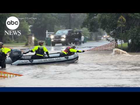 Flash flood emergencies trigger evacuations in Texas