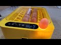 Sailnovo 24 Eggs Incubators for Hatching Chicken Duck Quail Goose Eggs
