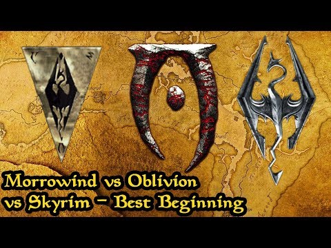Morrowind vs Oblivion vs Skyrim Analysis - Which Elder Scrolls Game Has The Best Beginning?