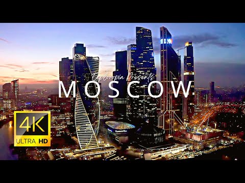 Moscow, Russia ?? in 4K ULTRA HD 60 FPS by Drone