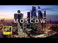 Moscow, Russia 🇷🇺 in 4K ULTRA HD 60 FPS by Drone