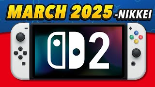Nikkei: Switch 2 Releasing March 2025