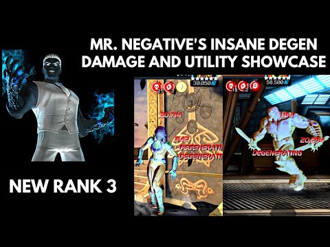 6* Rank 3 Mr. Negative showcase| Marvel contest of champions