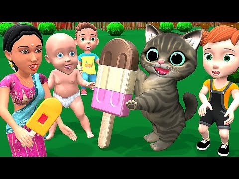 PAAGAL BABU 64 | गर्मी मे आइसक्रीम | Icecream | cartoon | pagal beta | comedy video | cs bishtvines