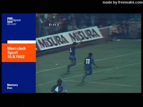 Inter -  Slovan Bratislava 1982 highlights