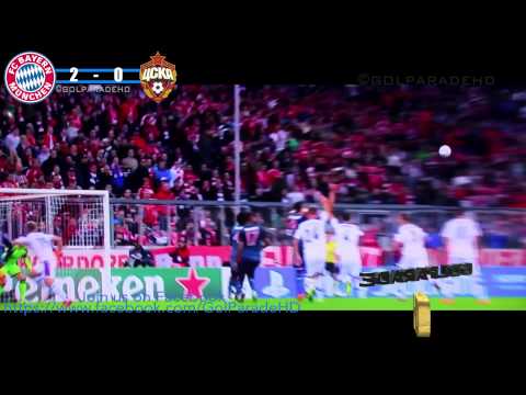 Bayern Monaco-CSKA 3-0 - Champions League - Fase a Gironi