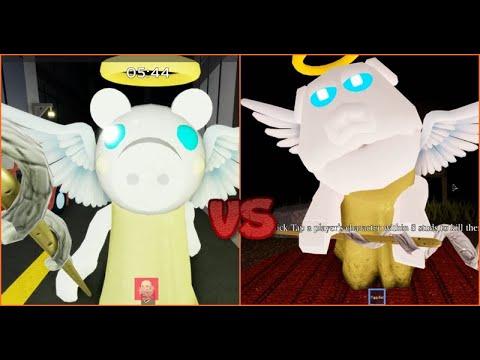 PIGGY ANGEL VS ANGEL GURTY JUMPSCARE ROBLOX