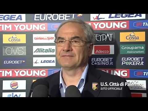 Palermo, intervista a mister Bortolo Mutti dopo il pari casalingo contro l'Udinese ...